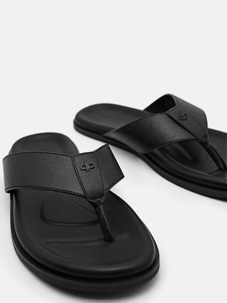 Thong Sandals, Black