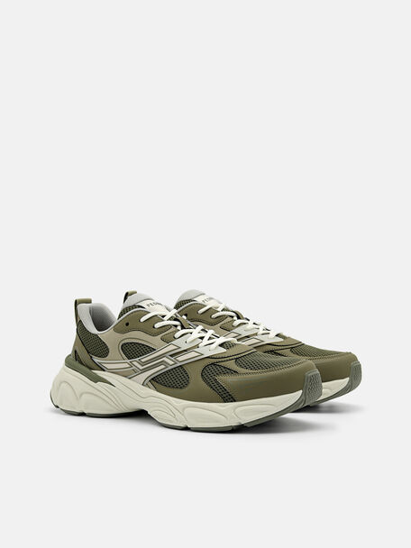 Novo Cyclone Sneakers, Military Green