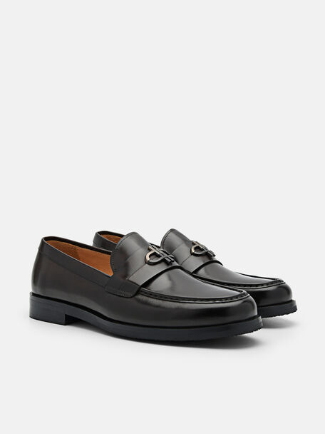 Leather Loafers, Dark Brown