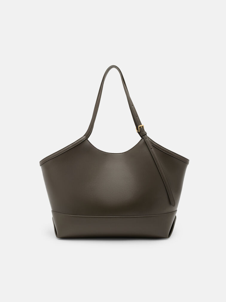 Melka Oversized Tote Bag, Olive