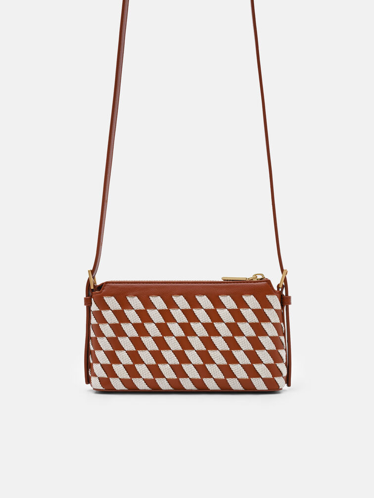 Woven Gallery Pouch, Multi Weave