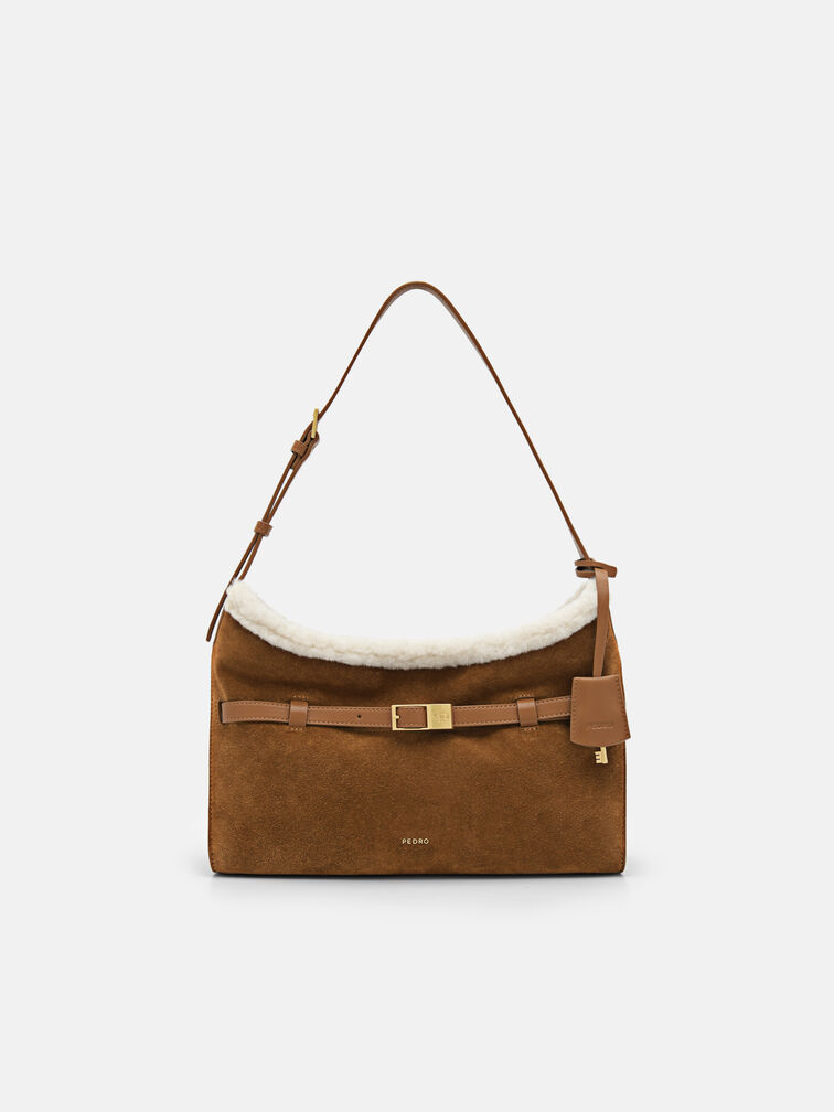 Shoulder Bag, Cognac