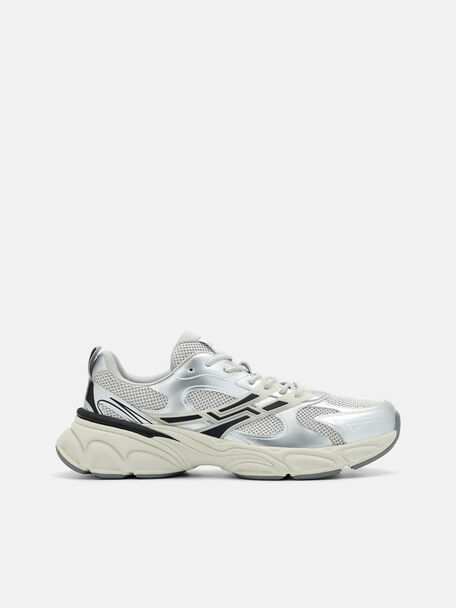 Novo Cyclone Sneakers, Silver