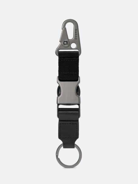 Snap Key Charm, Black
