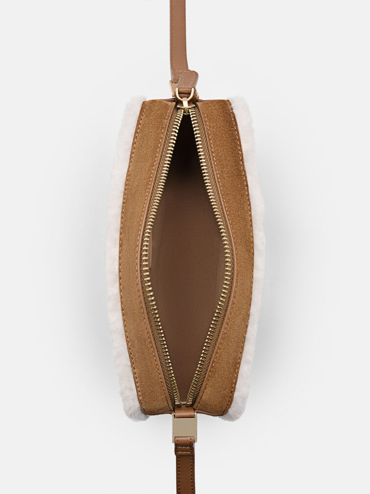 Mini Shoulder Bag, Cognac