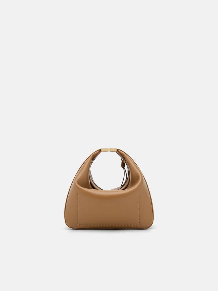 Jatte Crescent Bag, Camel