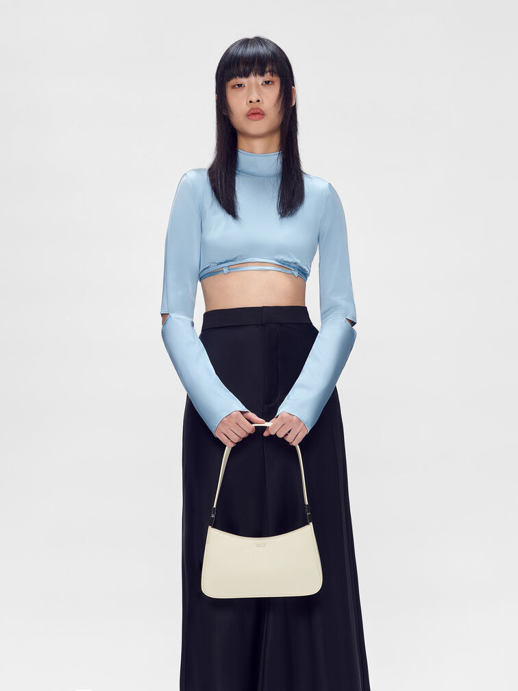 Jatte Shoulder Bag, Chalk