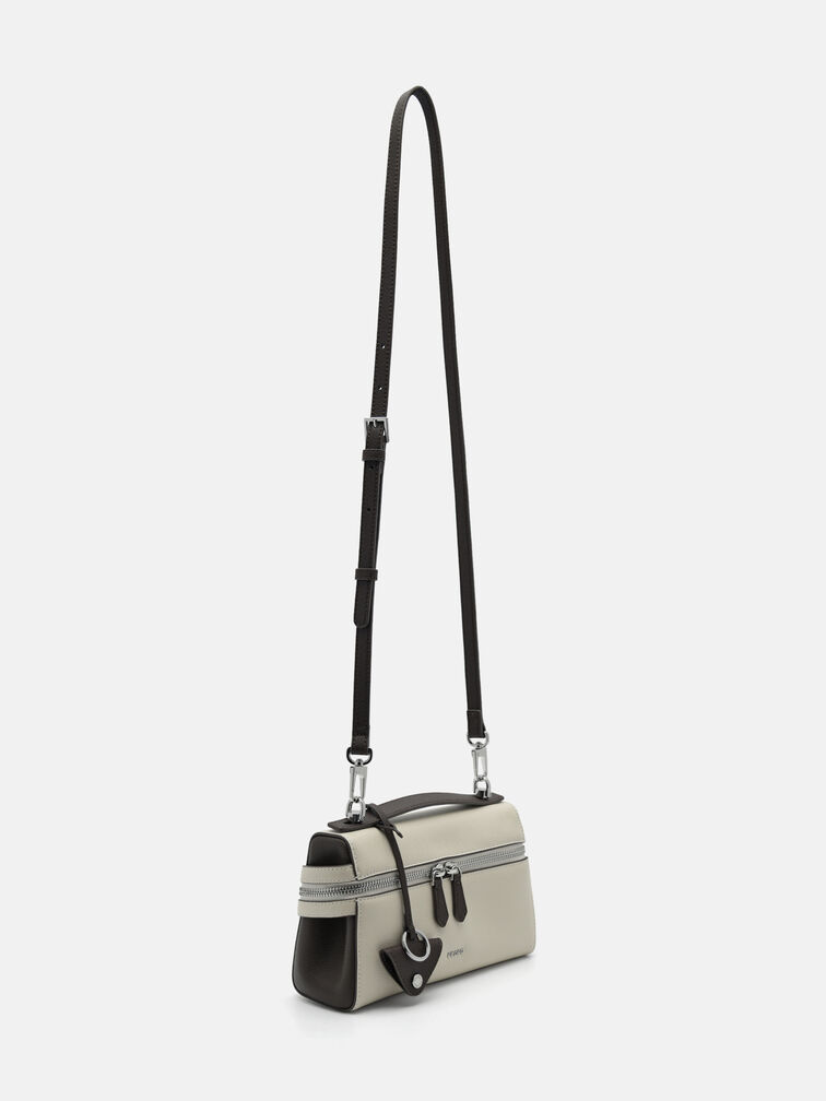 Alyssa Leather Shoulder Bag, Multi