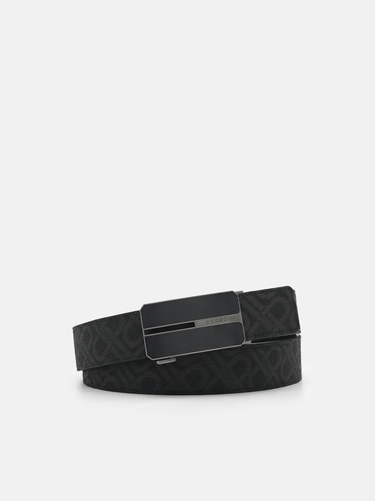 Fabric Automatic Belt, Black