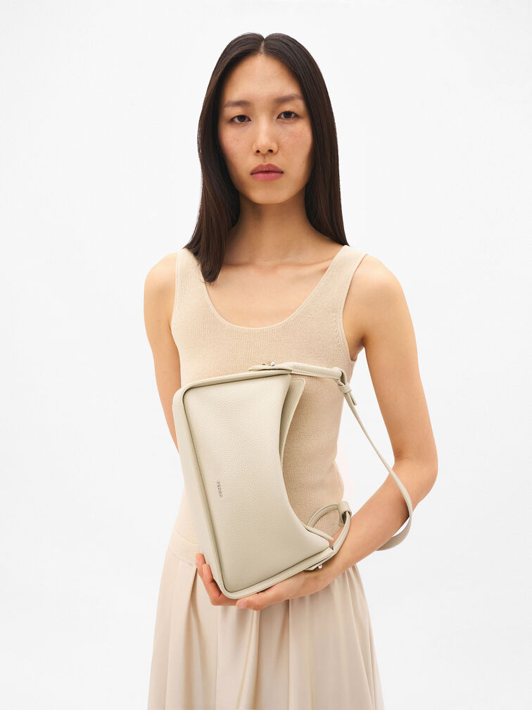 Demi Midi, Beige Tumble