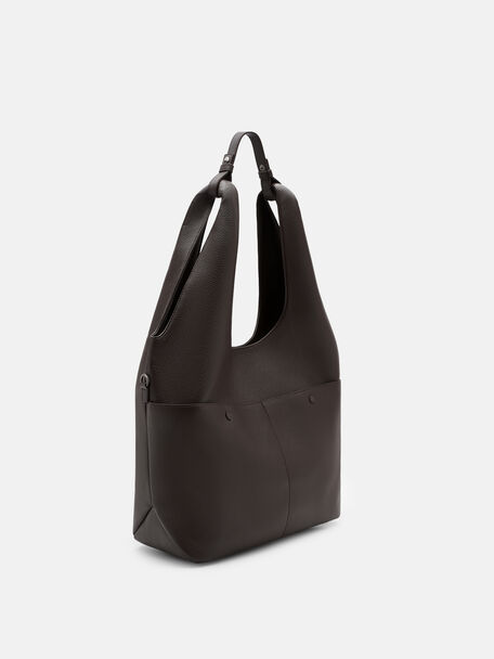 Utility Tote Bag, Dark Brown