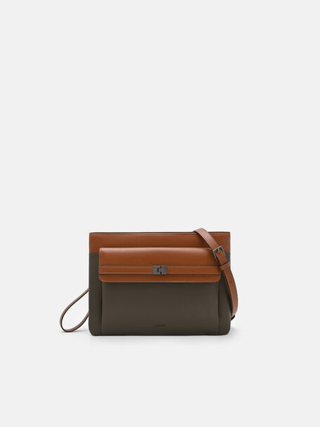 Jatte Portfolio Bag, Dark Taupe