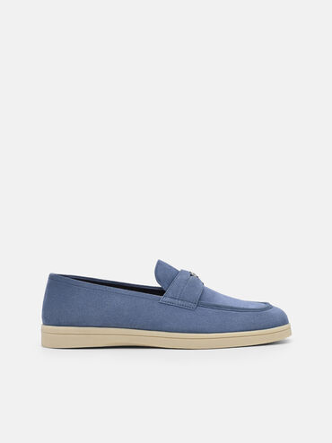 Slate Blue Suede