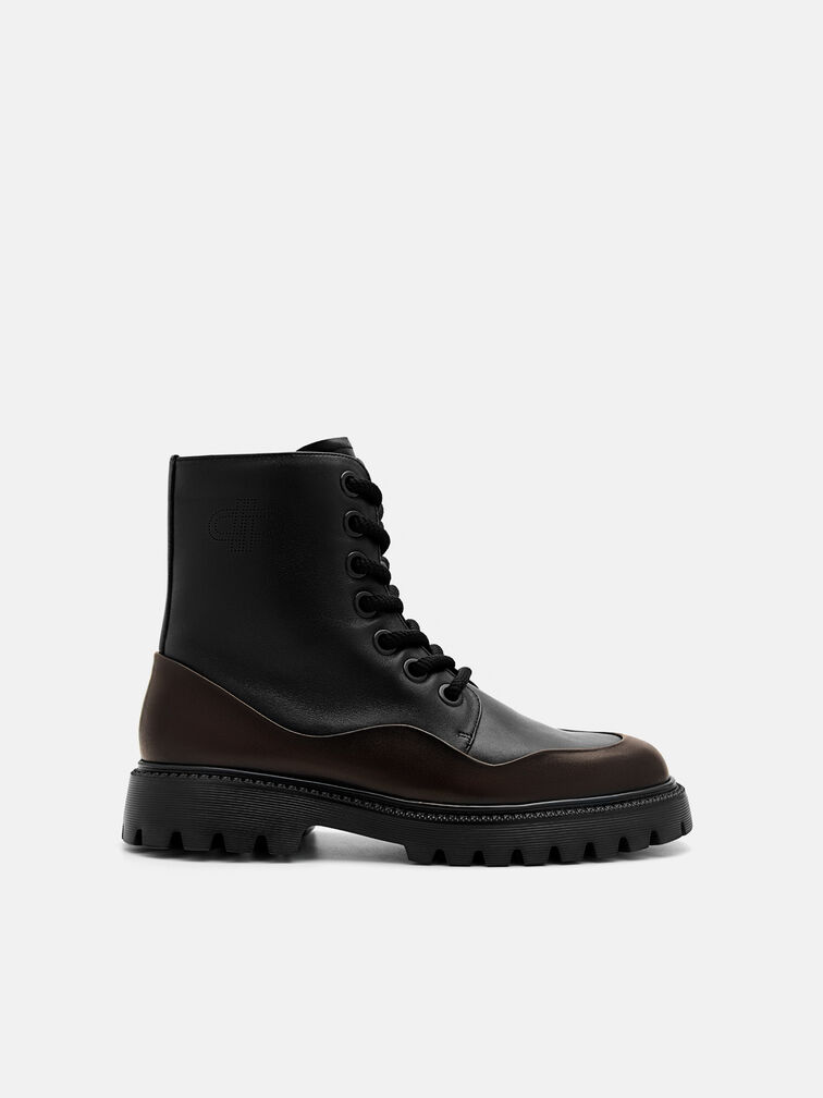 Leather Boots, Black
