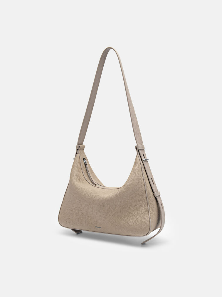 Demi Shoulder Bag, Taupe