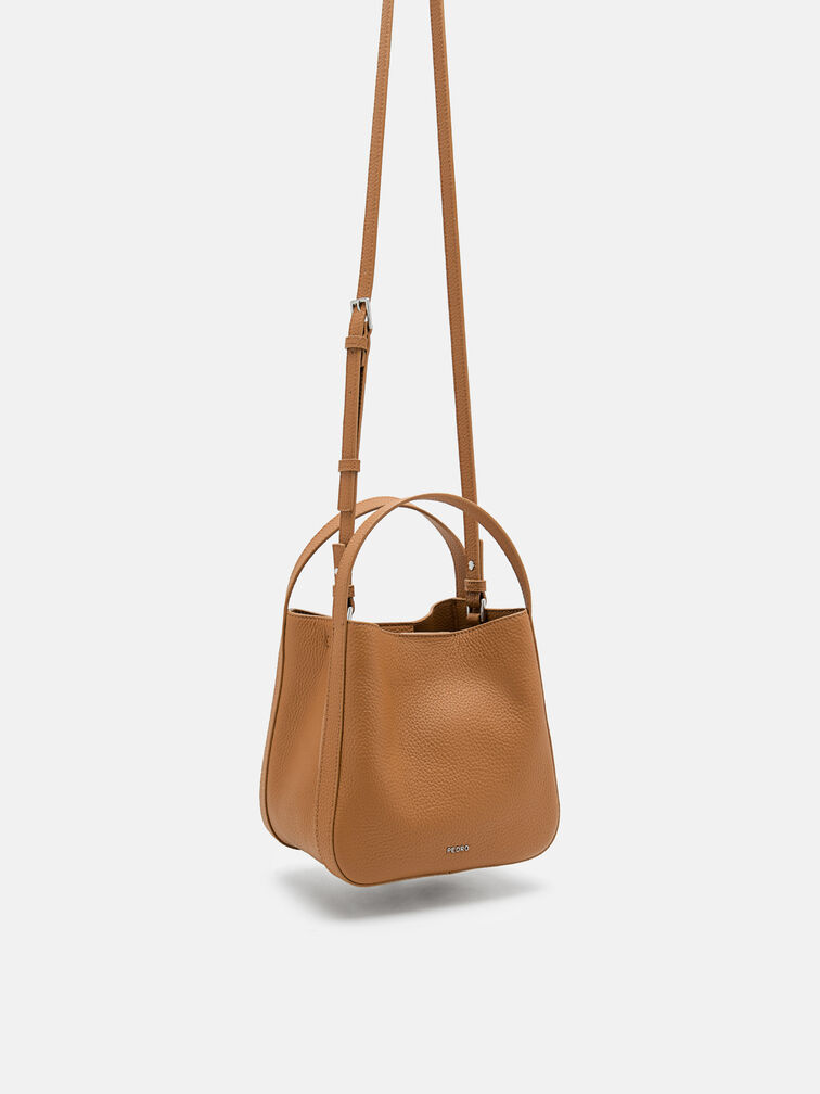Dana Bucket Bag, Cognac