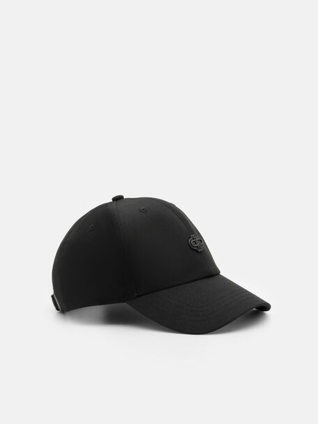 Monogram Cap, Black