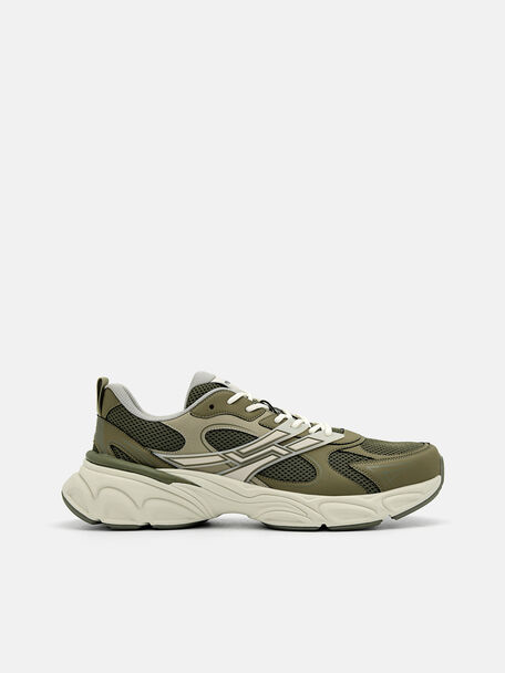 Novo Cyclone Sneakers, Military Green