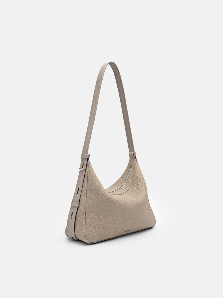 Demi Shoulder Bag, Taupe