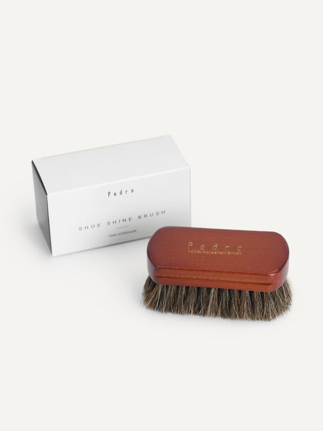 Shoe Shine Brush, Brown