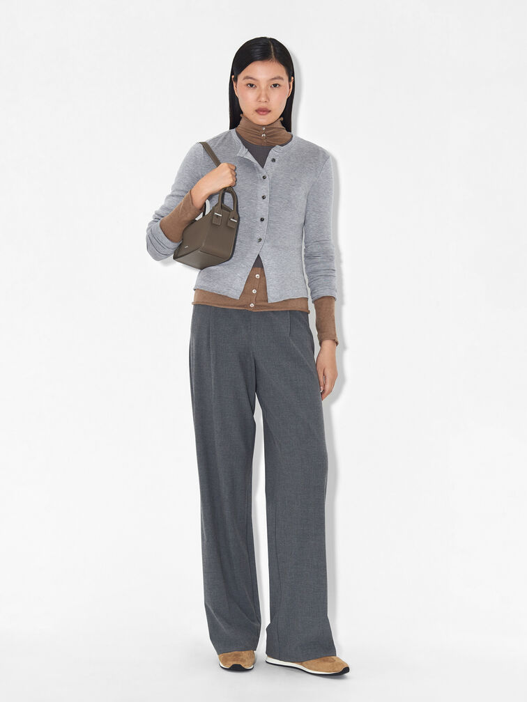 Demi Bag, Dark Taupe