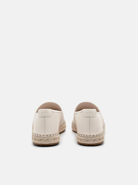 Leather Loafers, Chalk