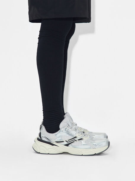 Novo Cyclone Sneakers, Silver