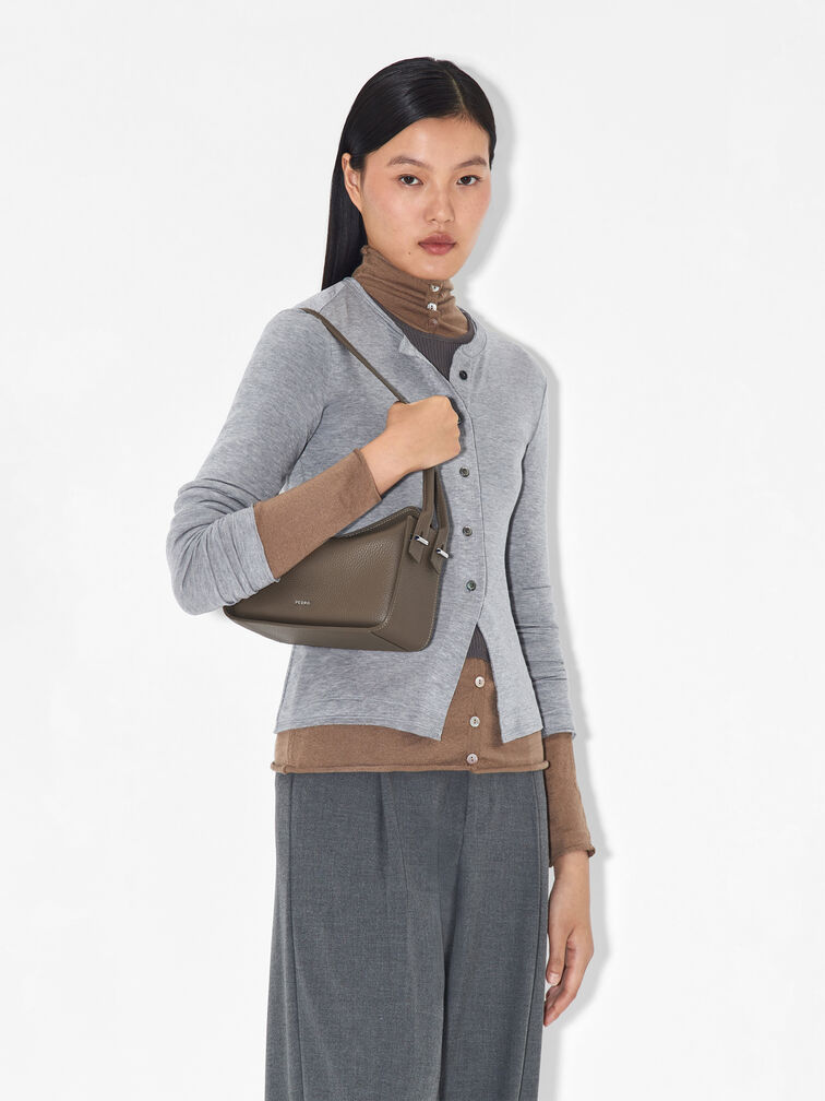 Demi Bag, Dark Taupe