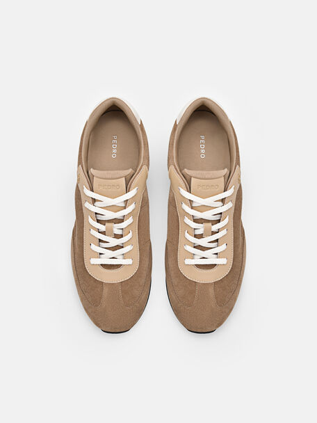 Lewis Suede Sneakers, Sand