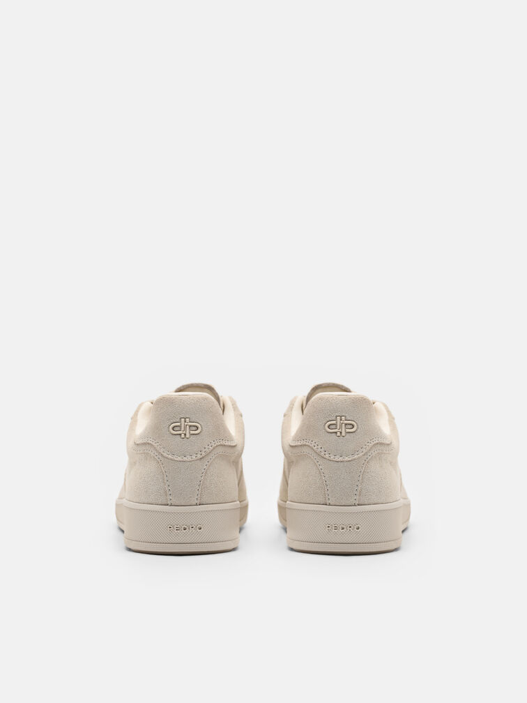 Fleet Suede Sneakers, Chalk