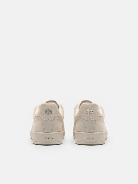Fleet Suede Sneakers, Chalk