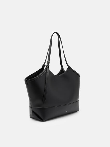 Melka Oversized Tote Bag, Black