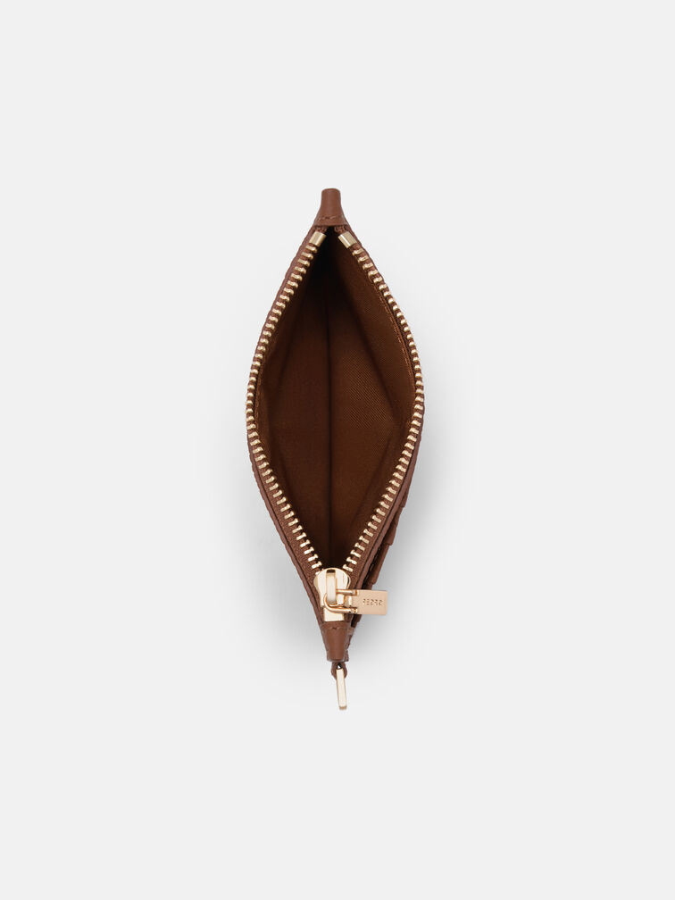 PEDRO Studio Leather Card Holder, Brown