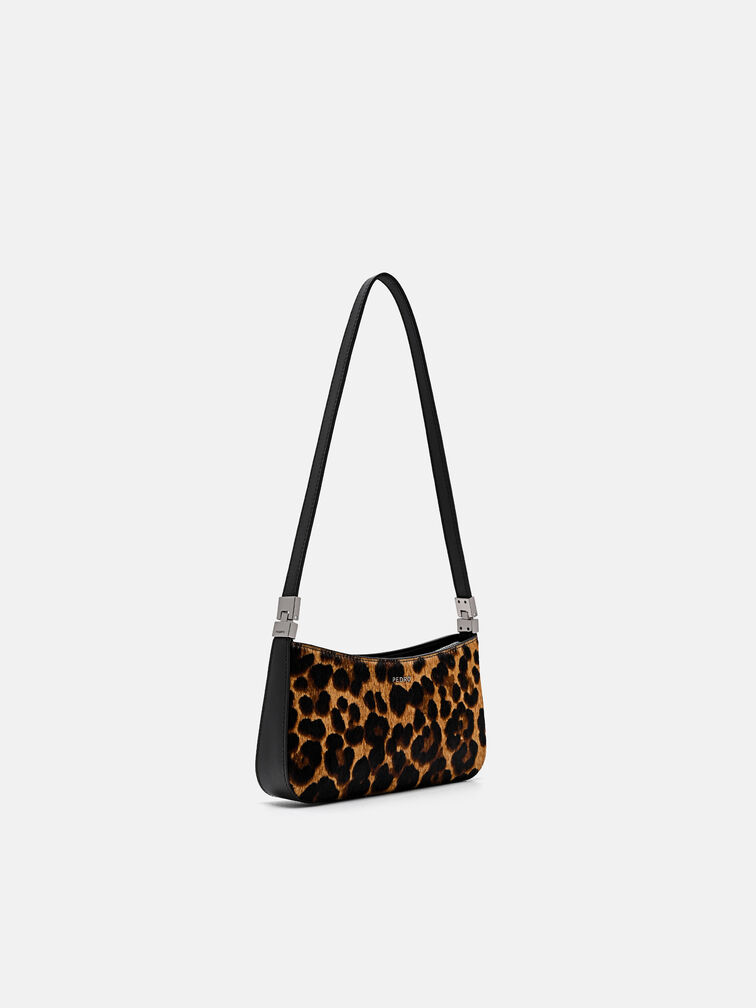 Jatte Calf Hair Pouch, Multi