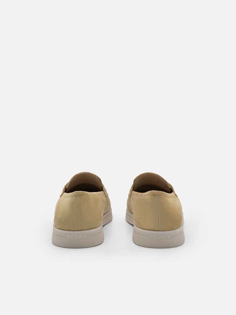 Roam Suede Driving Shoes, Sand