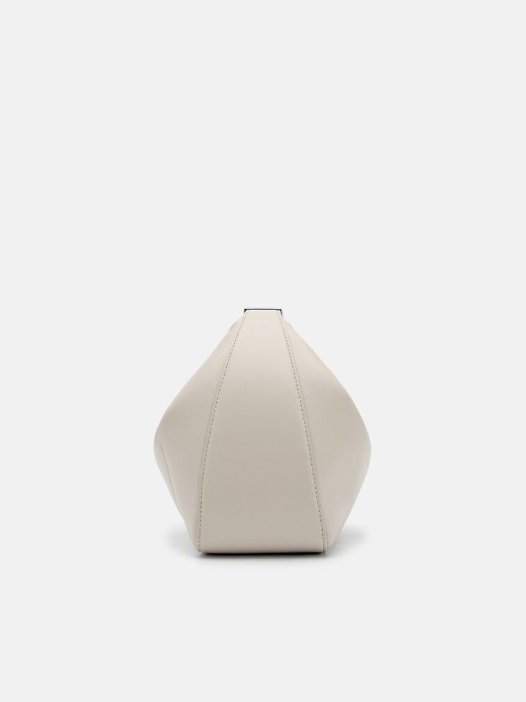 Jatte Crescent Bag, Chalk