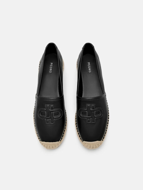 Leather Loafers, Black