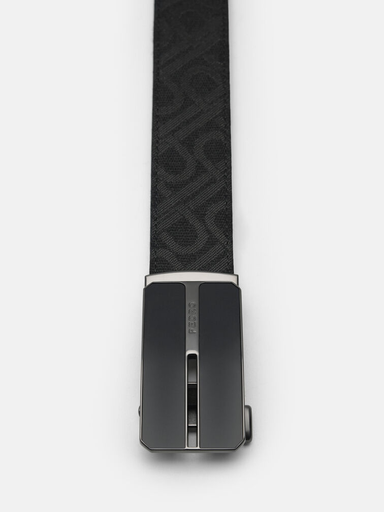 Fabric Automatic Belt, Black