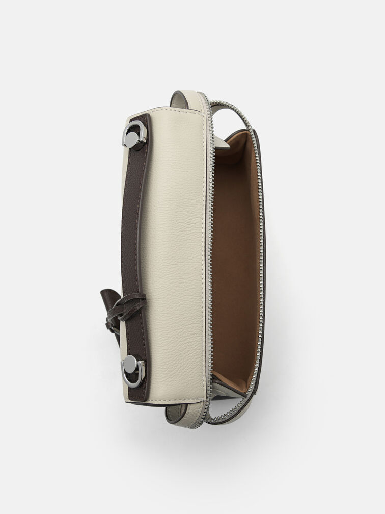 Alyssa Leather Shoulder Bag, Multi
