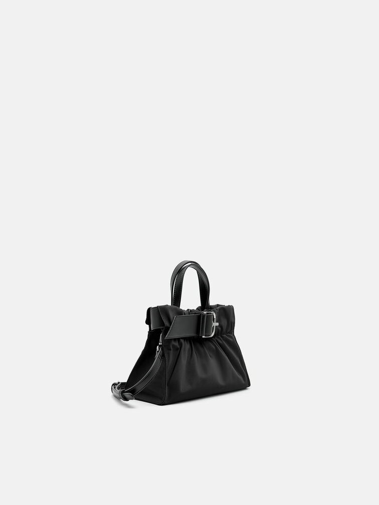 Helix Handbag, Black