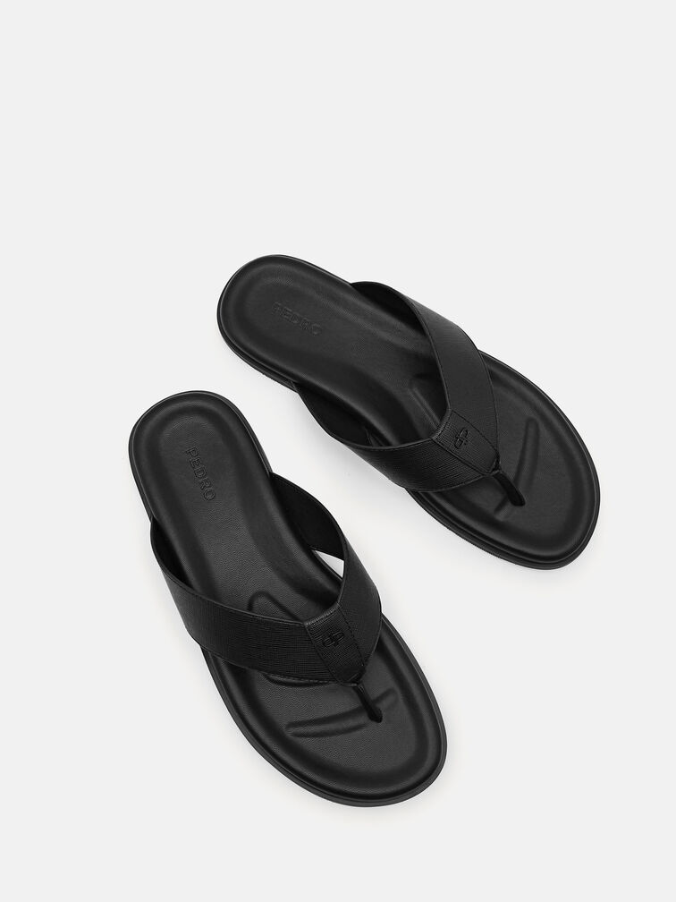 Thong Sandals, Black