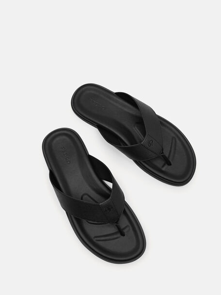 Thong Sandals, Black