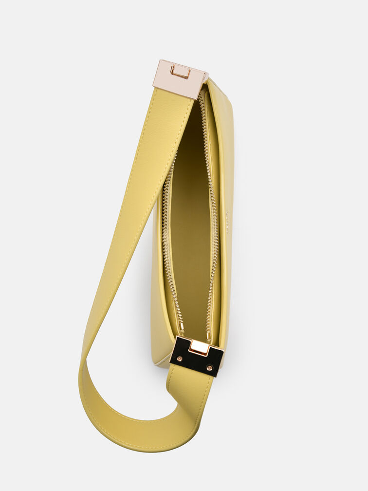 Jatte Shoulder Bag, Light Yellow