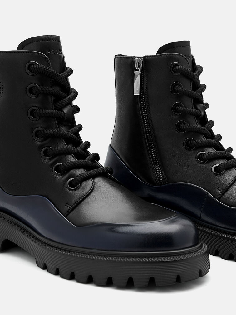 Leather Boots, Black2