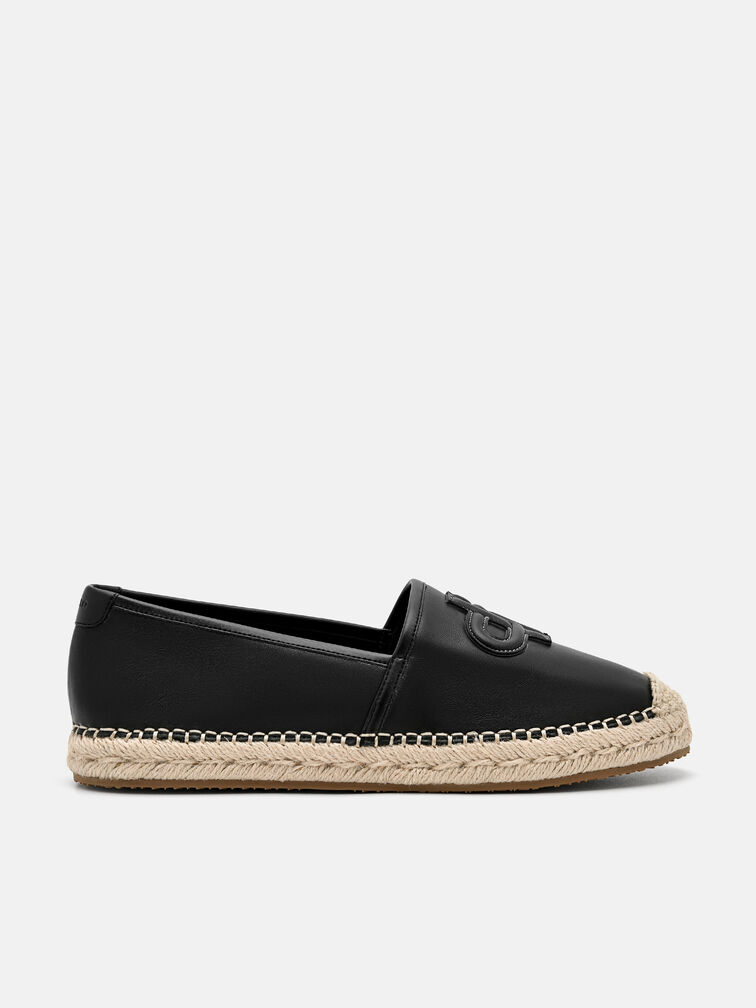 Leather Loafers, Black