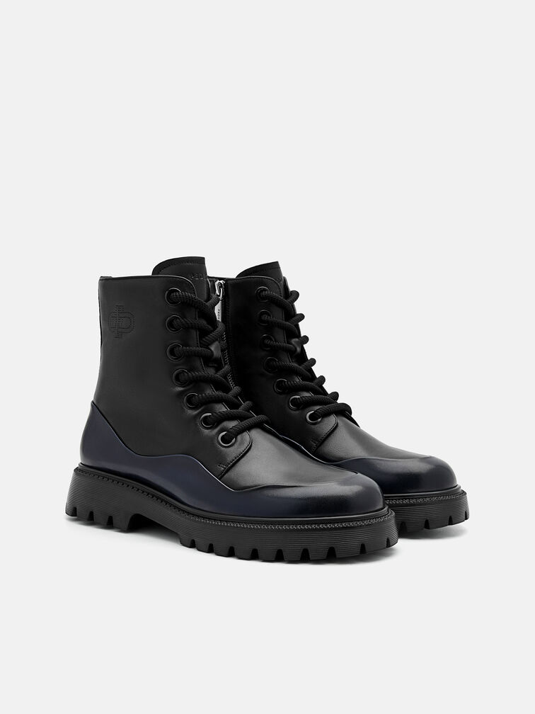 Leather Boots, Black2
