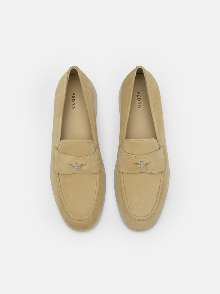 Roam Suede Driving Shoes, Sand