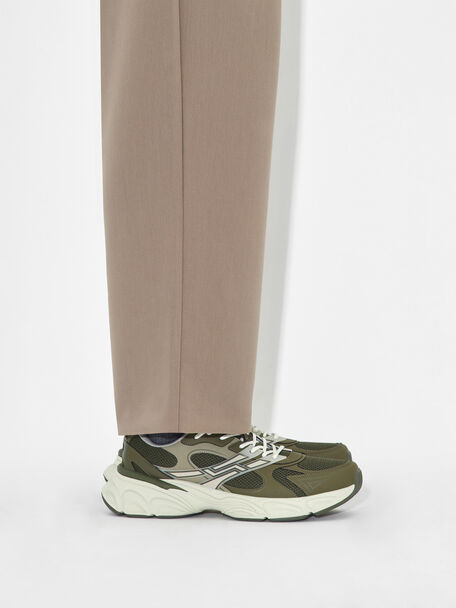 Novo Cyclone Sneakers, Military Green