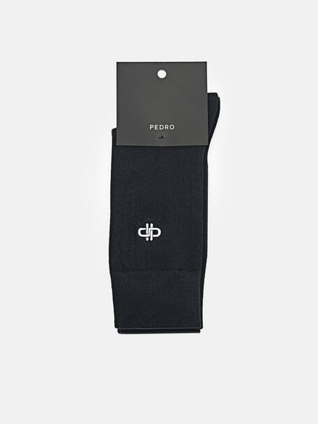 Men's Mid-Calf Socks, Black