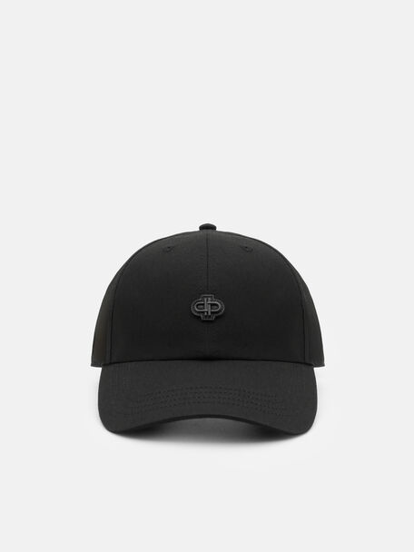 Monogram Cap, Black